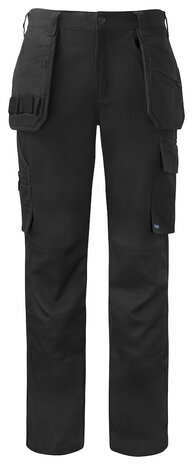 Projob 5530 broek met knie- en spijkerzakken katoen Zwart