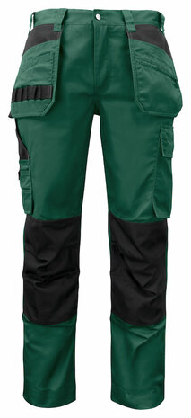 Projob 5531 broek met knie- en spijkerzakken Woudgroen