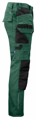 Projob 5531 broek met knie- en spijkerzakken Woudgroen