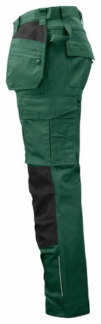 Projob 5531 broek met knie- en spijkerzakken Woudgroen