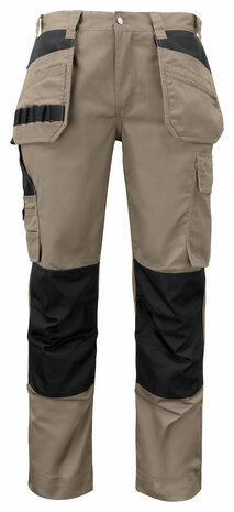 Projob 5531 broek met knie- en spijkerzakken Kaki