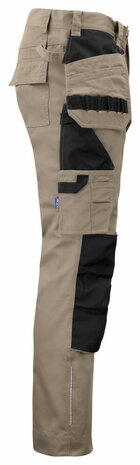 Projob 5531 broek met knie- en spijkerzakken Kaki
