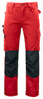 Projob 5532 broek met kniezakken Rood