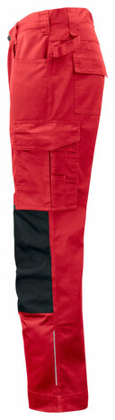 Projob 5532 broek met kniezakken Rood