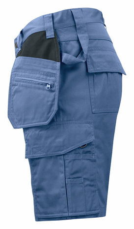Projob 5535 short met spijkerzakken Hemelsblauw