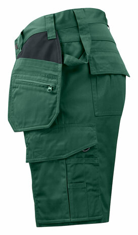 Projob 5535 short met spijkerzakken Woudgroen