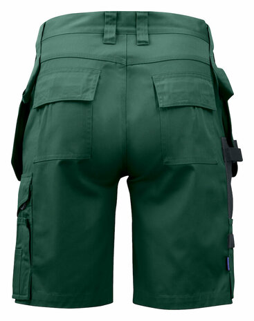Projob 5535 short met spijkerzakken Woudgroen