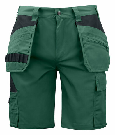 Projob 5535 short met spijkerzakken Woudgroen