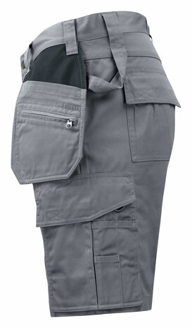 Projob 5535 short met spijkerzakken Grijs