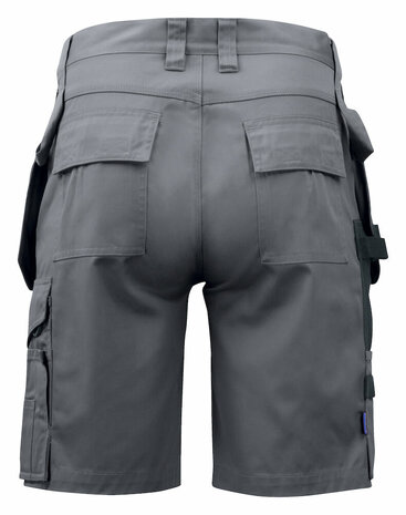 Projob 5535 short met spijkerzakken Grijs