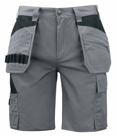 Projob 5535 short met spijkerzakken Grijs
