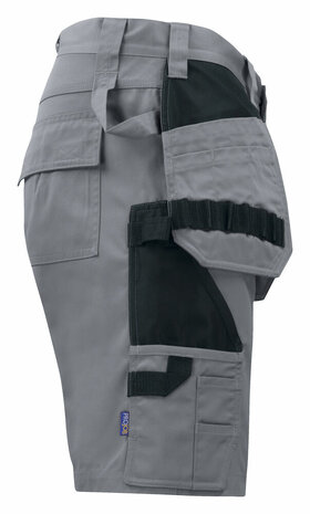 Projob 5535 short met spijkerzakken Grijs