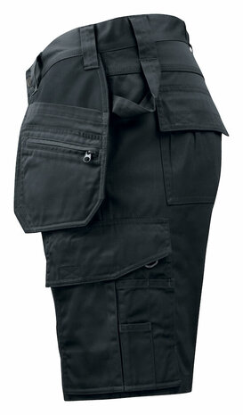 Projob 5535 short met spijkerzakken Zwart