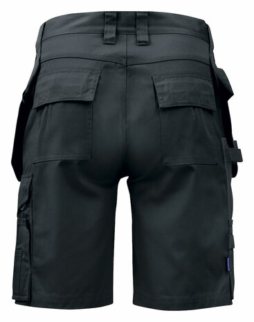 Projob 5535 short met spijkerzakken Zwart