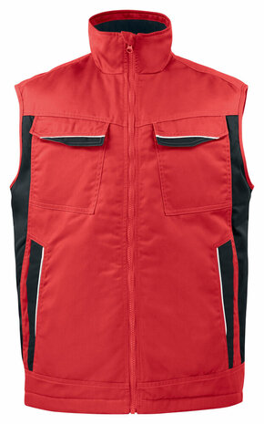 Projob 5704 bodywarmer Rood