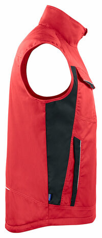Projob 5704 bodywarmer Rood