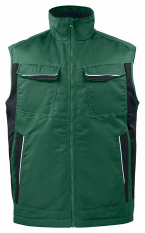 Projob 5704 bodywarmer Woudgroen