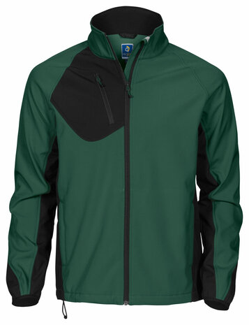 Projob 2422 softshell Woudgroen