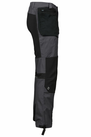 Projob 3520 stretchbroek met afneembare spijkerzakken Grijs