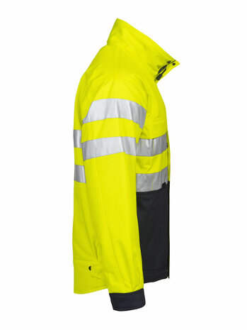 Projob 6407 signalisatie servicevest gevoerd Geel/Zwart