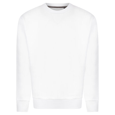 B2B Round Neck Sweater Nick White