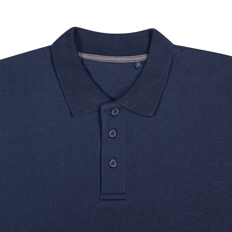 B2B Polosweater Finn Royal Blue