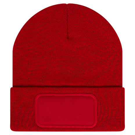 B2B Patch Beanie Izzy Red
