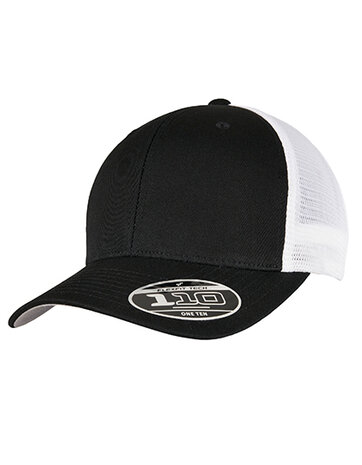 Flexfit 110 Mesh 2-Tone Cap Black/White