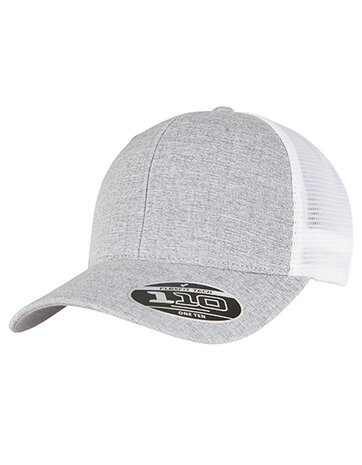Flexfit 110 Mesh 2-Tone Cap Melange silver/White