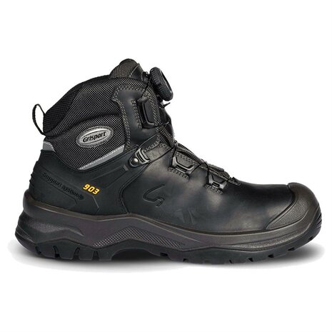 Grisport 903L BOA Hoge veiligheidsschoen S3 zwart