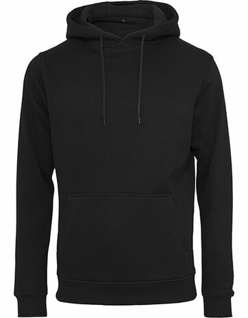 Build Your Brand Heavy Hoody Black