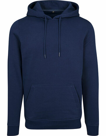 Build Your Brand Heavy Hoody Light Navy