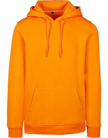Build Your Brand Heavy Hoody Paradise Orange