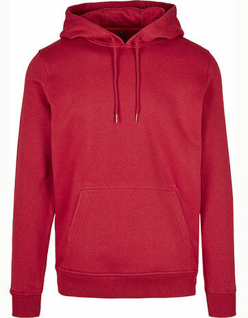 Build Your Brand Heavy Hoody Ruby