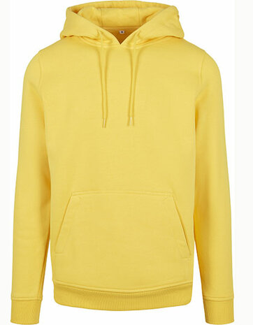 Build Your Brand Heavy Hoody Taxi Yellow
