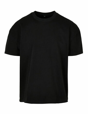 Build Your Brand Ultra Heavy Cotton Box Tee Black