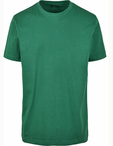 Build Your Brand T-Shirt Round Neck Forest Green