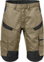 Fristads Korte broek 2562 Khaki/zwart