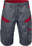 Fristads Korte broek 2562 Grijs/rood