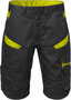 Fristads Korte broek 2562 Zwart/hi-vis geel
