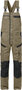 Fristads Amerikaanse overall 1555 Khaki/zwart