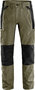 Fristads Servicebroek stretch 2540 Khaki/zwart