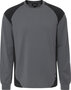 Fristads Heavy T-shirt lange mouw 7071 Grijs/zwart 