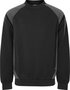 Fristads Sweater 7148 Zwart/grijs 