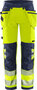 Fristads High vis green werkbroek stretch klasse 2 2644 Hi-vis geel/marineblauw
