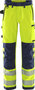 Fristads High vis green broek klasse 2 2645 Hi-vis geel/marineblauw