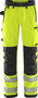 Fristads High vis green broek klasse 2 2645 Hi-vis geel/zwart
