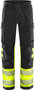 Fristads High vis green broek klasse 1 2647 Hi-vis geel/zwart