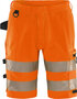 Fristads High vis green stretch korte broek klasse 2 2648 Hi-vis oranje