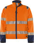 Fristads High vis green stretch jack klasse 3 4647 Hi-vis oranje/marineblauw